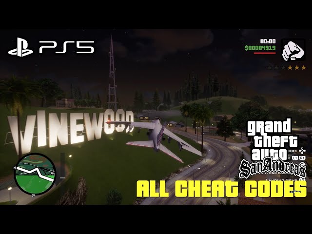 GTA San Andreas Cheats for PC, Console, PS4, PS5 (Updated)