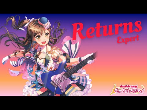 【バンドリ！ガルパ】[Expert] Returns / Poppin' Party AP動画