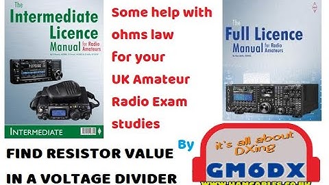 How To - Calculate a resistor value in a voltage divider circuit