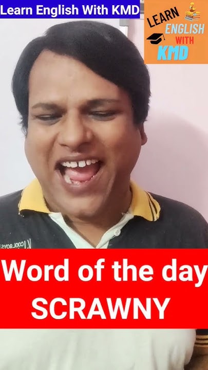 Learn English With KMD What Does Scrawny Mean english Happy Eed learn-english-with-kmd-what-does-scrawny-mean-english-happy-eed