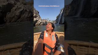 Location: Hogenakkal waterfalls, Pennagaram Taluk, Dharmapuri District, Tamil Nadu.