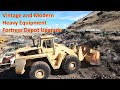 Vintage and modern heavy equipment  fortress depot upgrade