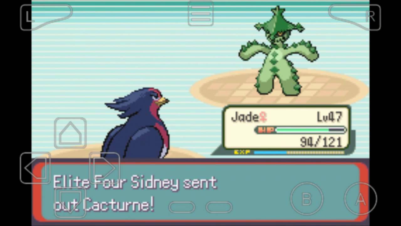 Pokemon Sigma Emerald Elite 4 Sidney YouTube