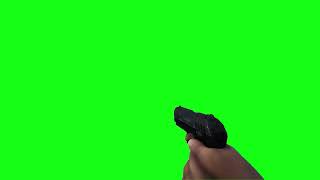 Combat Pistol Gta V (Free Green Screen 1 Min)