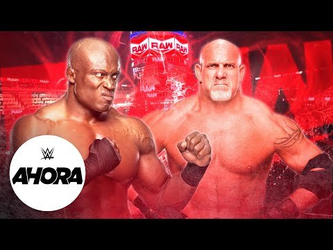 Bobby Lashley CARA A CARA con Goldberg en RAW: WWE Ahora, Ago 16, 2021