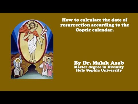 How to calculate the Orthodox Easter - YouTube