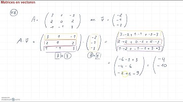 B2 3 Matrices en vectoren