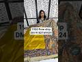classy tusser crepe silk sarees vt kalamkari design borders #viralshort #subscribe #trending #buy