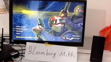 PIPO X7 MINI PC Smart Media play BOX Count strike gaming test