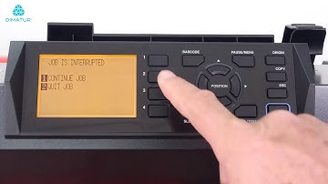 Dimatur – Graphtec CE7000 Series - Stopping the Operation