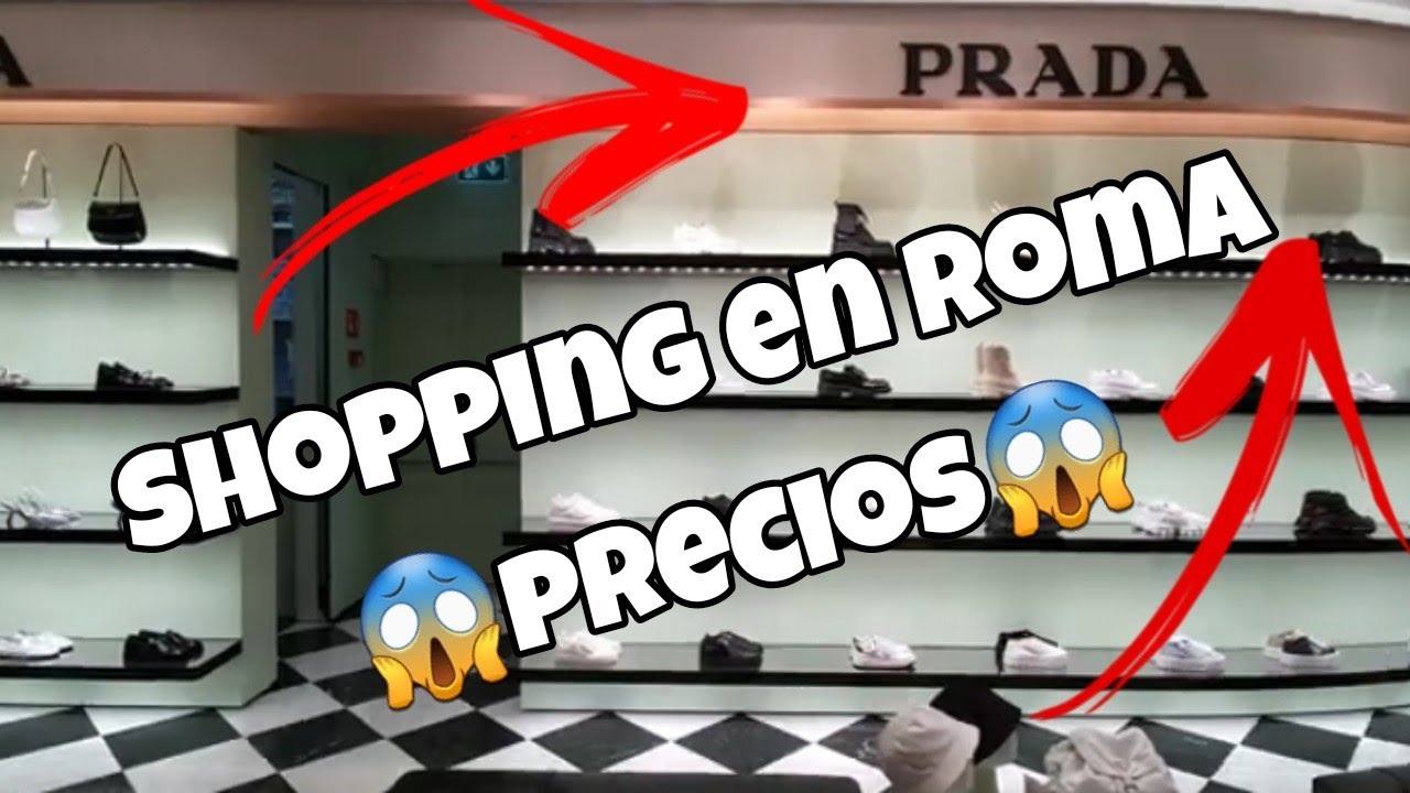 TIENDAS de LUJO en ROMA😮 shopping😱