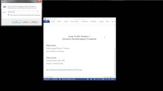 Microsoft Exam 70-685: Joining a Windows 7 Computer to a Server 2008 R2 AD Domain