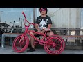 CUSTOM PAINTED 18" CULT HAWK BIKE BUILD MAX VU