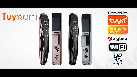 Doorbell Function Demo Tuya Smart Fingerprint Door Locks