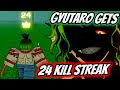 Gyutaro gets 24 kill streak  rogue demon