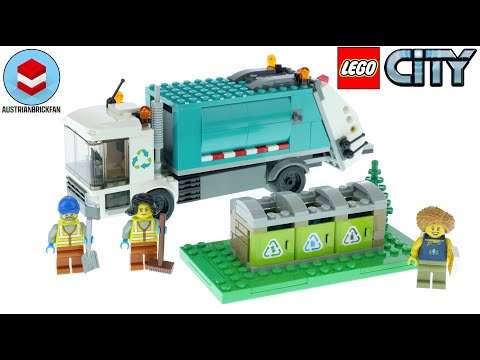 LEGO City 60386 Recycling Truck - LEGO Speed Build Review