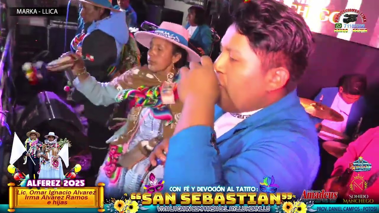 Amadeus de Cochabamba en vivo - Carnavales 2025 Ayllu Hornillo