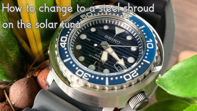 Remove scratch on Seiko baby tuna