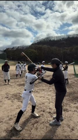 全國大會多數出場強豪チームにバッティン指導!#shorts#macoちゃんレッスン#未來の甲子園boy#大感謝
