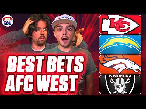 2026 NFL Division Futures (Part 5 of 8) - Chiefs, Chargers, Broncos, Raiders