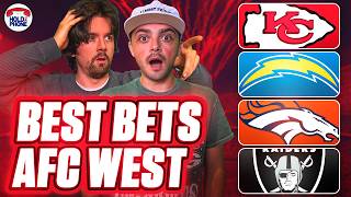 2026 NFL Division Futures (Part 5 of 8) - Chiefs, Chargers, Broncos, Raiders