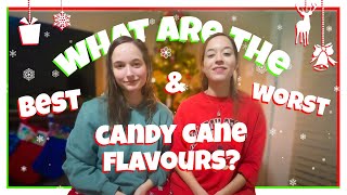 Ranking WEIRD Candy Cane Flavors | Vlogmas Day 12 Weird Candy Cane Taste Test Don T Try These For Christmas Vlogmas Day 3