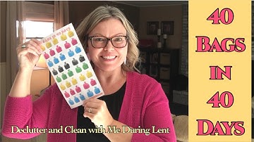 40 Bags in 40 Days Challenge 2022 | Let