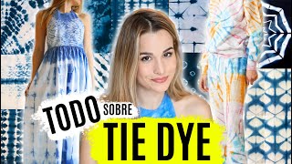 TIE DYE | GUÍA COMPLETA  para teñir y transformar tu ropa: camisetas, vestidos...