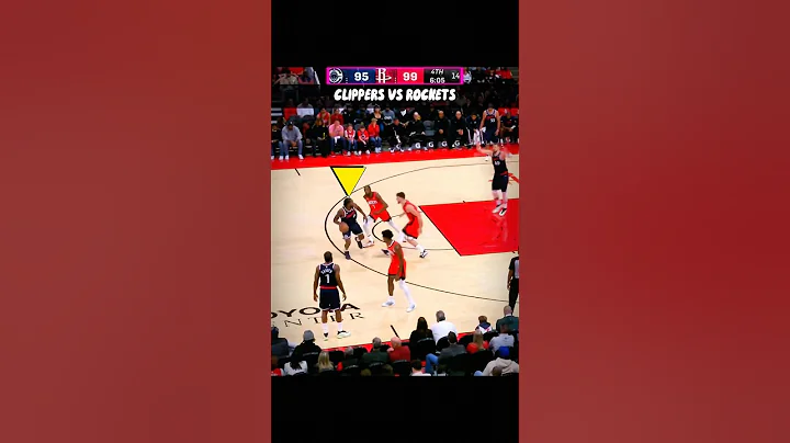 PART 1 - Exchanging Offensive Fouls in Clutch? 😳 Wild Ending Clippers vs Rockets #nba #shorts