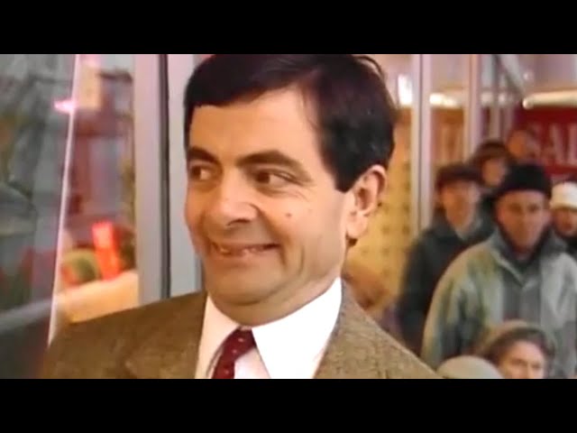 MR. BEAN SHOPPING AT THE MALL - English ESL video lesson