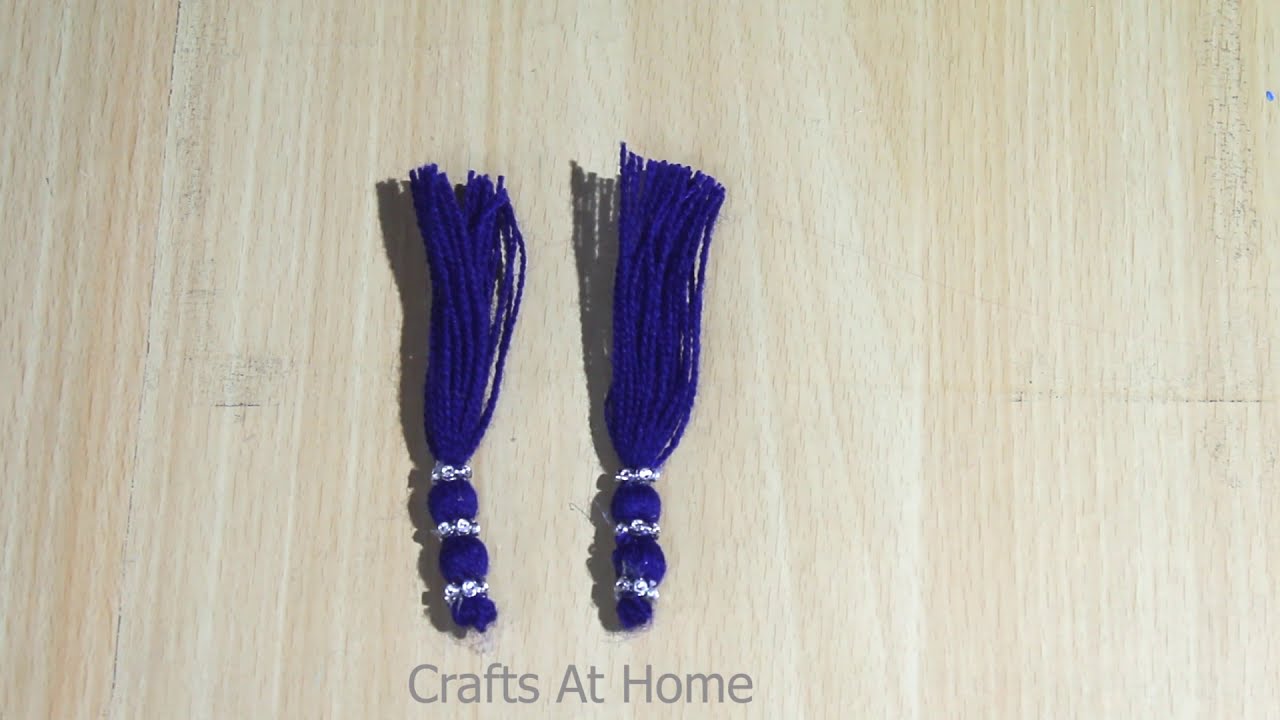 DIY Tutorial How to Make a Tassel| Very Easy & Simple| Woolen Tassel ...
