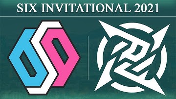 BDS vs NIP - G1 @Coastline | BDS Esport vs Ninjas in Pyjamas | Six Invitational 2021 (19 May 2021)