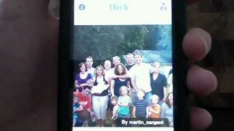 Setting up your Flickr photostream on your iPhone
