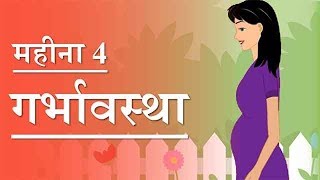 गर्भावस्था - महीना 4 | Pregnancy | Hindi |  Month 4 | Week 14 to week 17