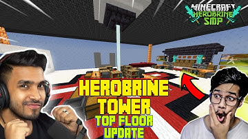 How to Make Herobrine Tower Top Floor Interior like Techno Gamerz from Herobrine SMP