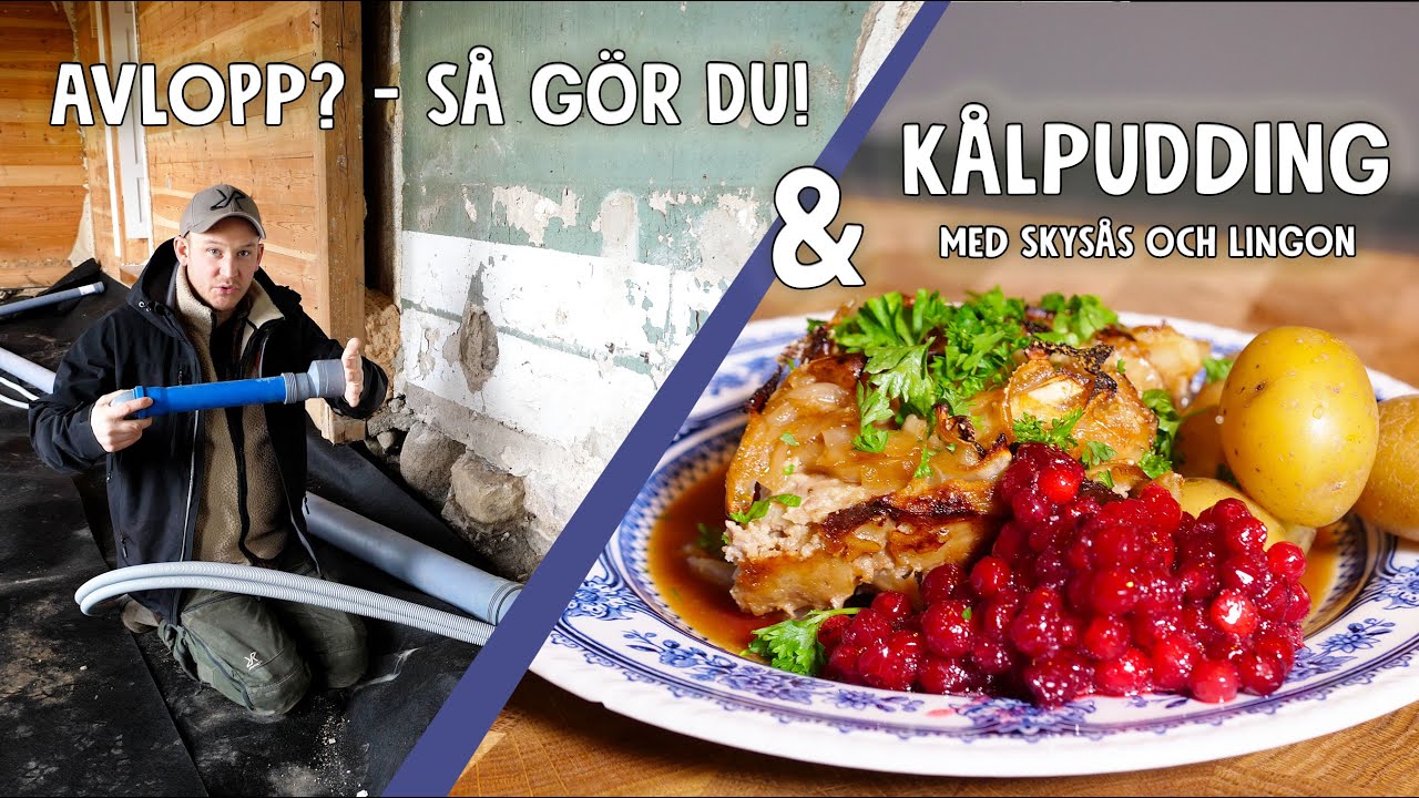 MONTERA AVLOPP! SÅ GÖR DU! | RENOVERING