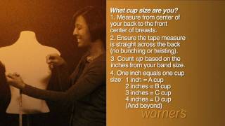 Warners Bra Fit Video