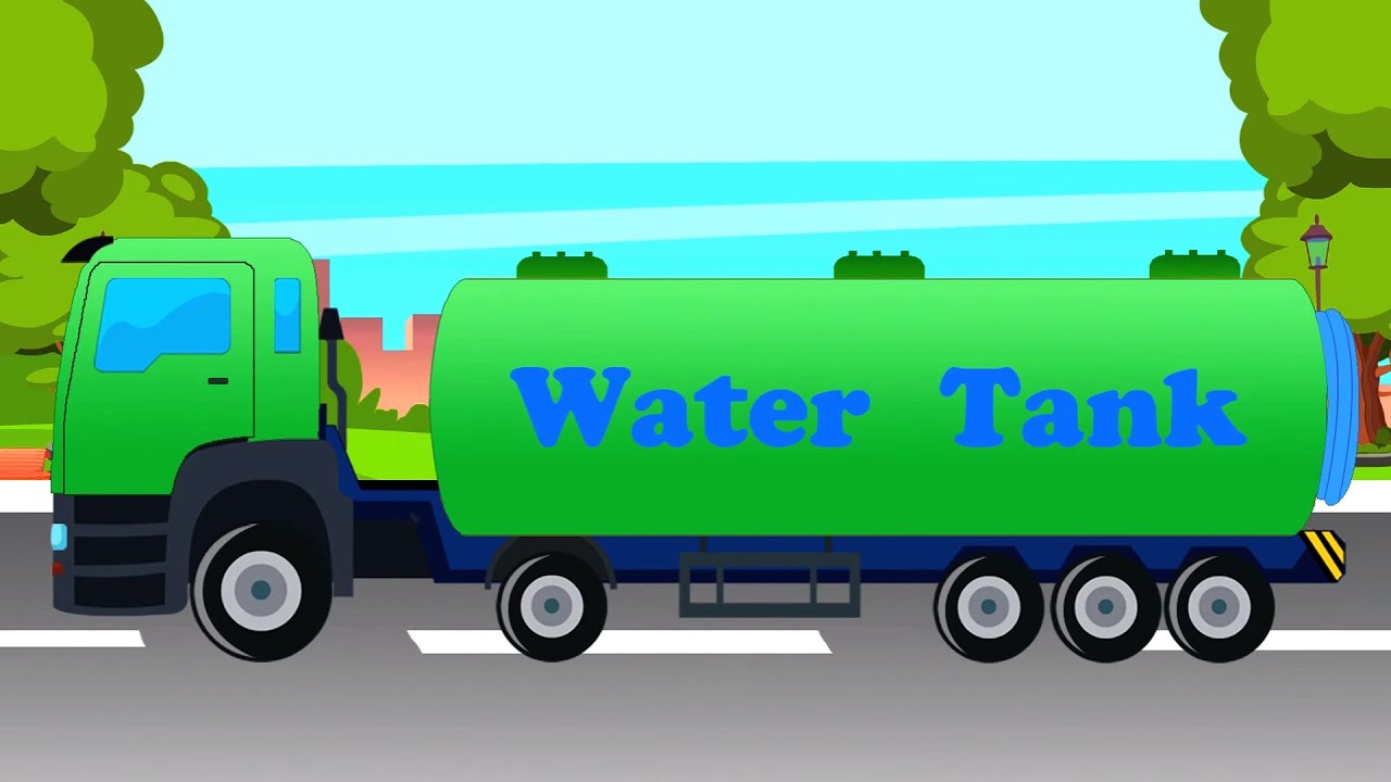 tanque de água para crianças | crianças video | utilizações e formação |  Water Tank For Kids - YouTube