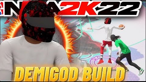99 OVERALL DEMIGOD GLITCHED 3PT PLAYMAKER IS THE MOST OVERPOWERED BUILD ON NBA 2K22!