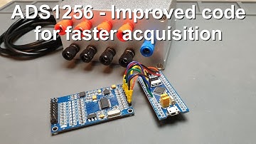 ADS1256 - Improved code for faster acquisition
