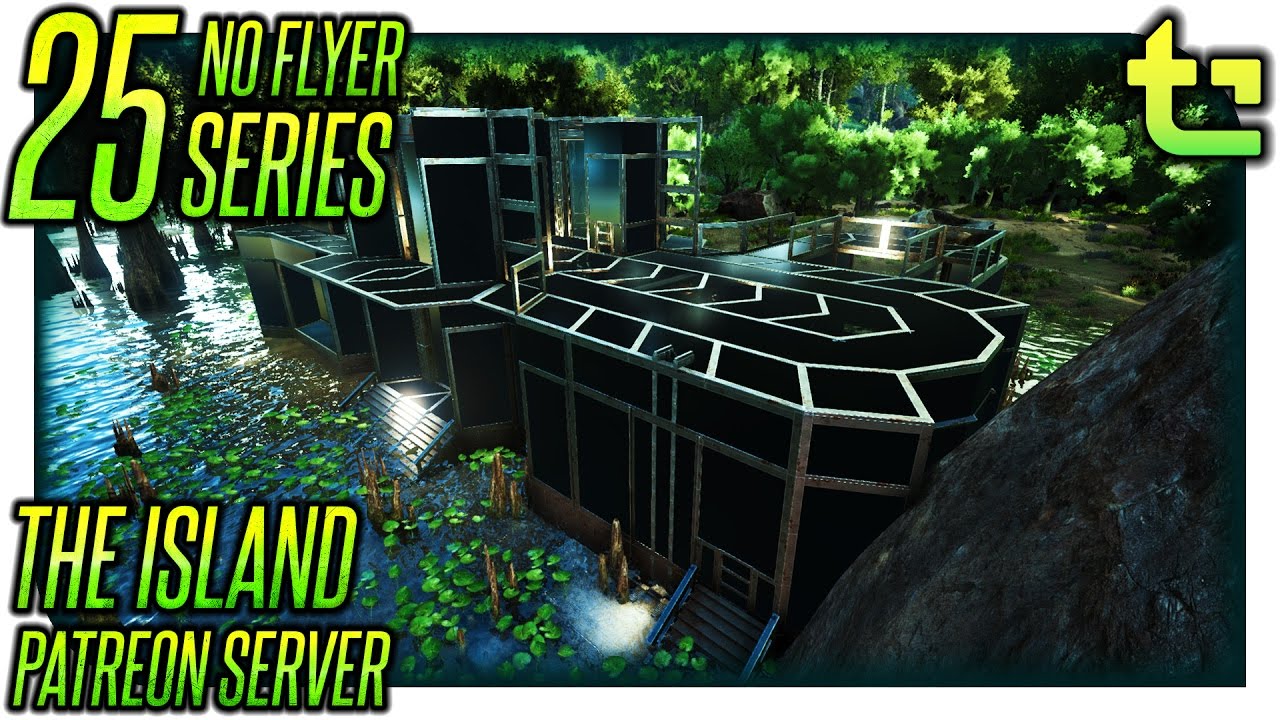Ark Flyer Base Ark The Island || No Flyer E25 - Swamp Base: The Actual Base Castration ...