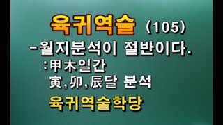 육귀역술    사주강의     역술강의     갑목일간 인묘진달분석