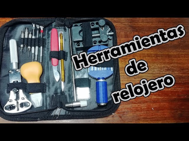 Kit de herramientas básicas para relojeros