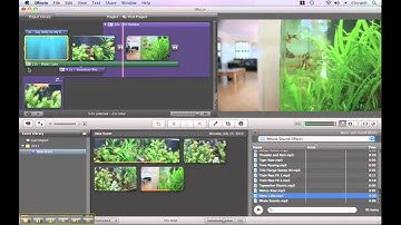 iMovie Video Tutorials - How to add Sound Effects