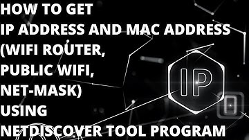 Hack others MAC and IP Address using netdiscover Tool | Network ARP scanner | Public wifi Hack