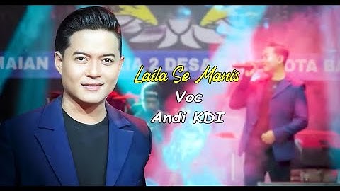 Laila se manis vocal Andi kdi live music putra rajawali