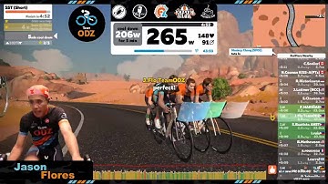 J. Flo with Zwift Philippines in a Meetup Workout - SST Short
