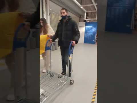 👉 ИКЕА НЕ ПУСКАЮТ ОТ ПЕРЕИЗБЫТКА ЛЮДЕЙ ВНУТРИ. IKEA 😒