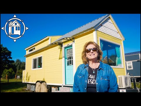 Senior Downsizes Into TINY HOUSE COMMUNITY U0026 Finds Happiness