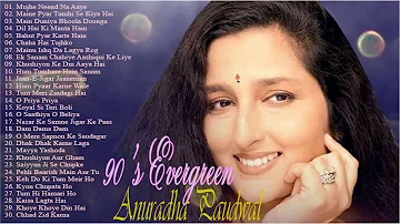 Anuradha Paudwal Best Duet Hindi Songs // Sad Songs 90's Evergreen Jukebox 2020